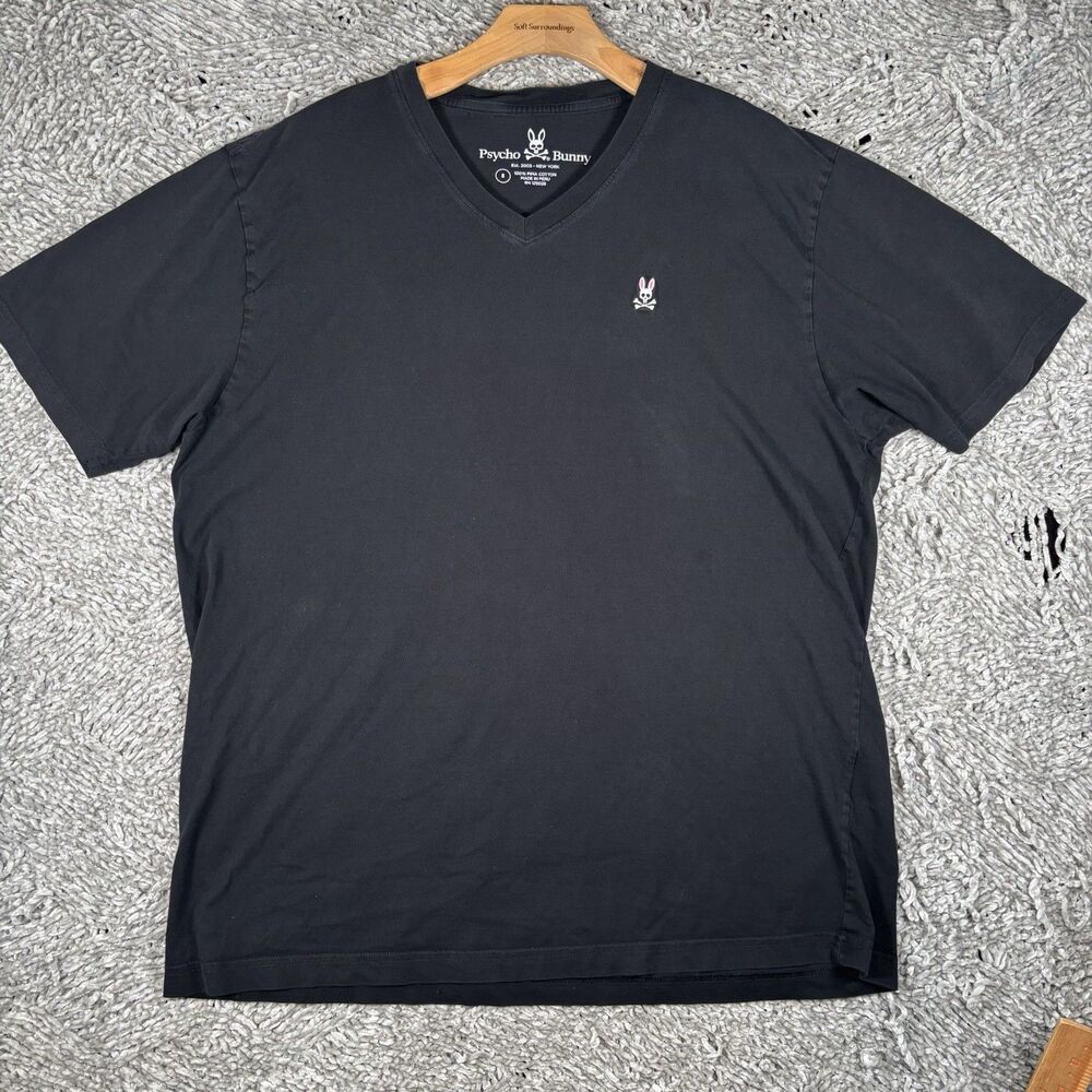 Psycho Bunny T-Shirt Bundle of Six Men's Size 8 (2XL) Short Sleeve Pima Cotton - Picture 12 of 16